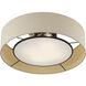 Ellsworth 4 Light 21 inch Bronze Semi Flush Mount Ceiling Light, Large