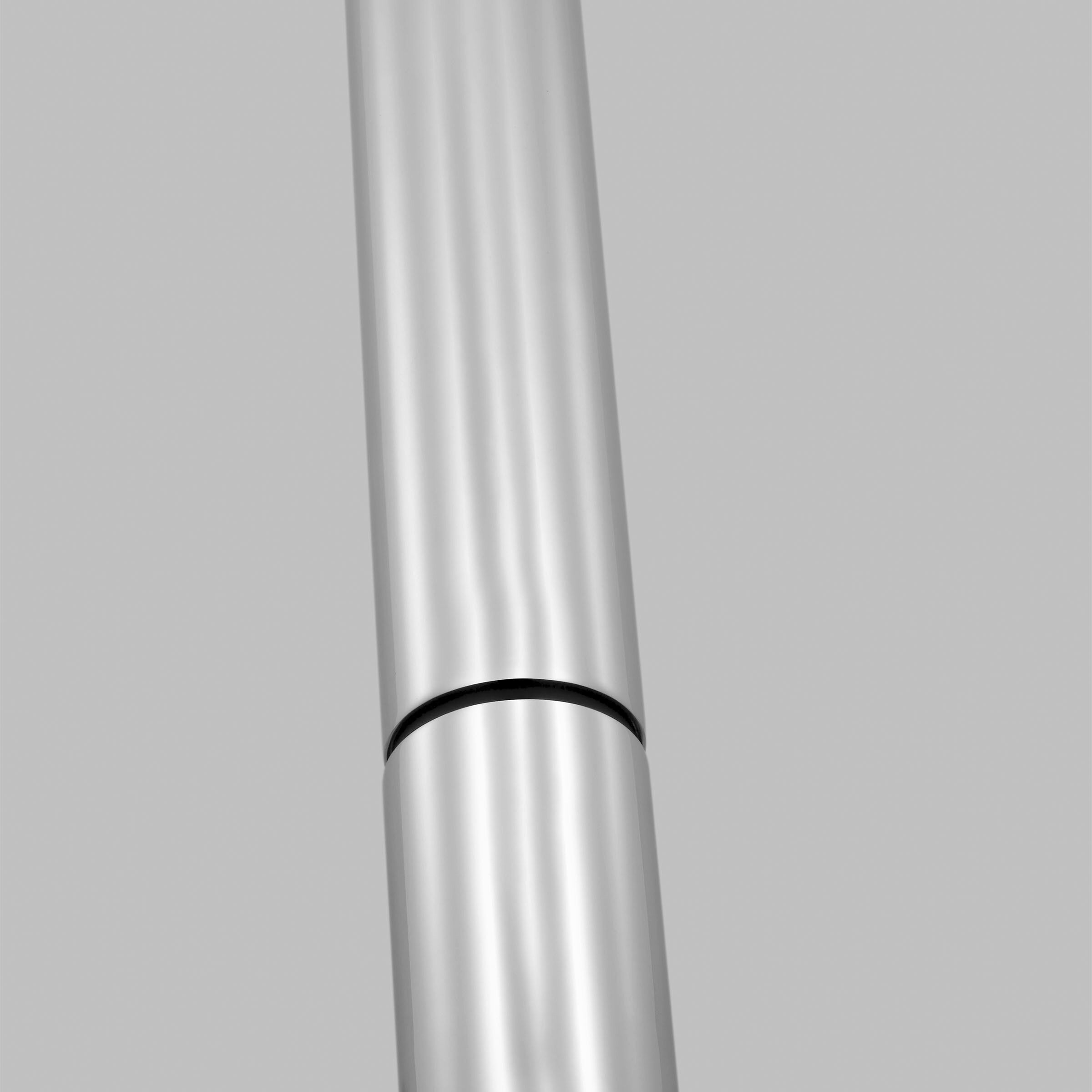 Mick De Giulio Sottile LED 3 inch Polished Stainless Steel Line-Voltage Pendant Ceiling Light