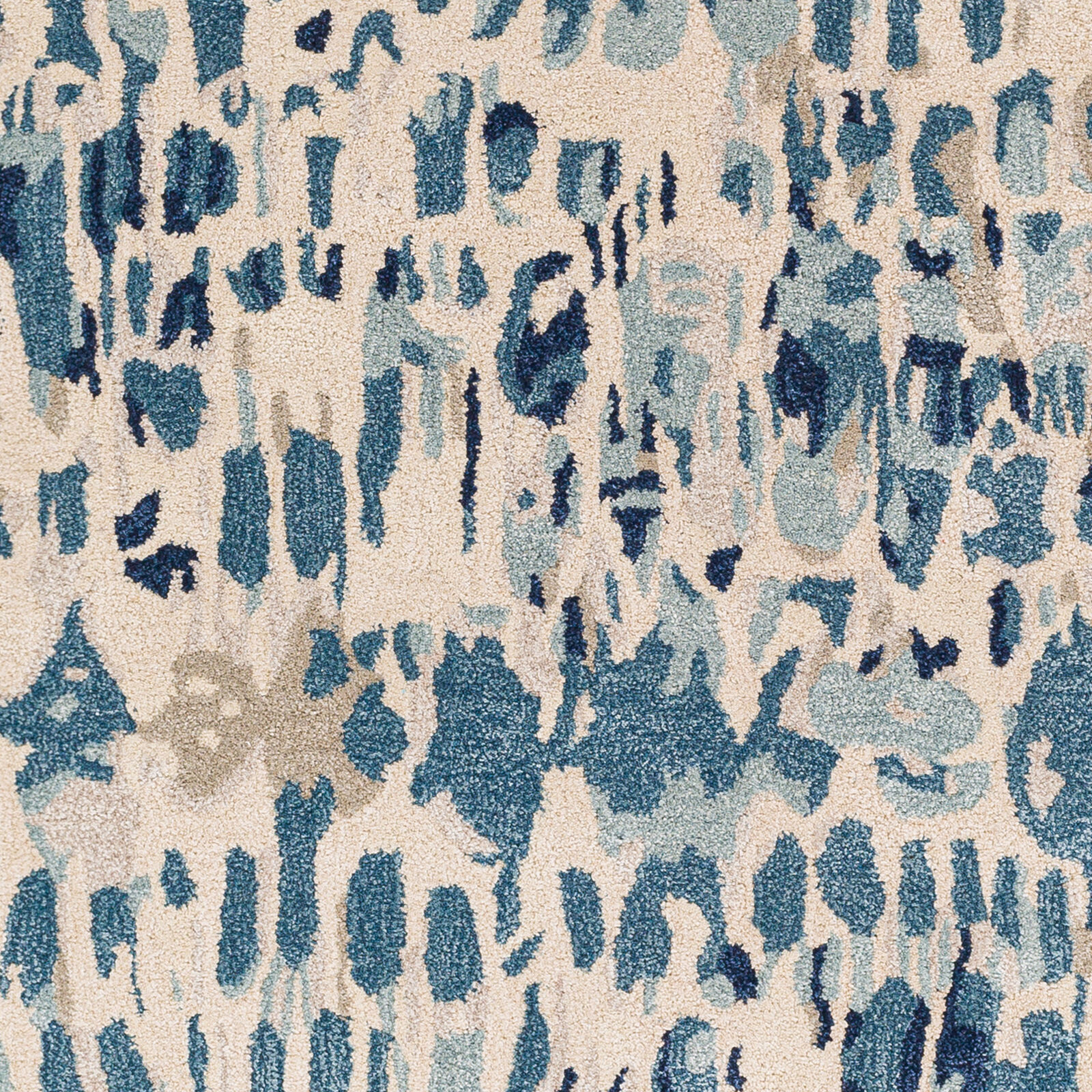 Kavita 216 X 144 inch Navy Rug in 12 x 18, Rectangle