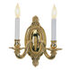 San Clemente 2 Light 10 inch Pewter Wall Sconce Wall Light