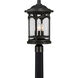 Marblehead 3 Light 19 inch Mystic Black Outdoor Post Lantern