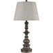 Rhinebeck 30 inch 150.00 watt Aged Wood Table Lamp Portable Light