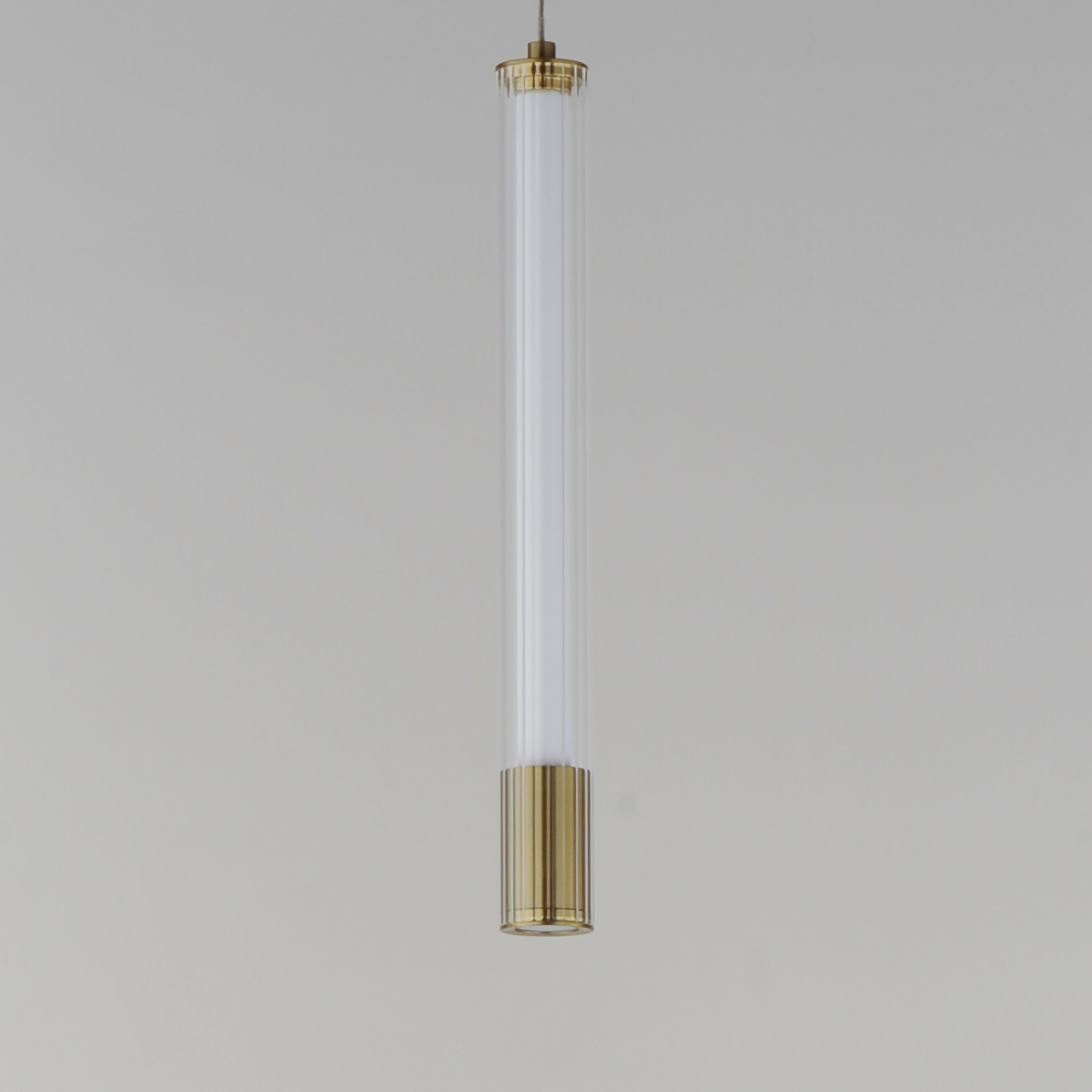 Cortex LED 1.5 inch Natural Aged Brass Single Pendant Ceiling Light