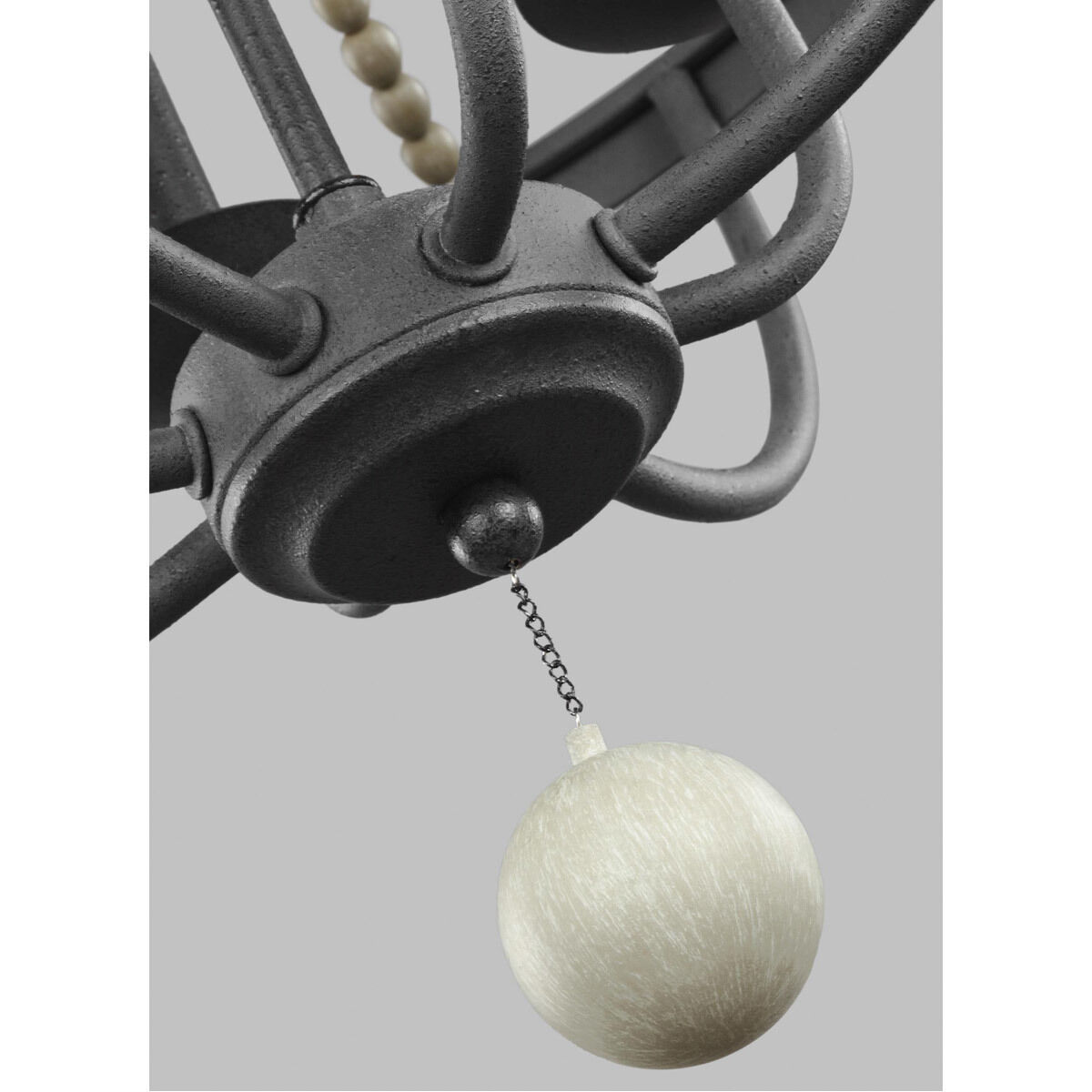 Sean Lavin Nori 4 Light 17.13 inch Dark Weathered Zinc / Driftwood Grey Chandelier Ceiling Light