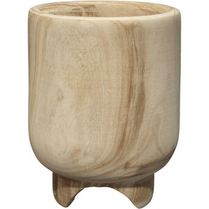 Canyon 12 X 9.5 inch Wooden Vase