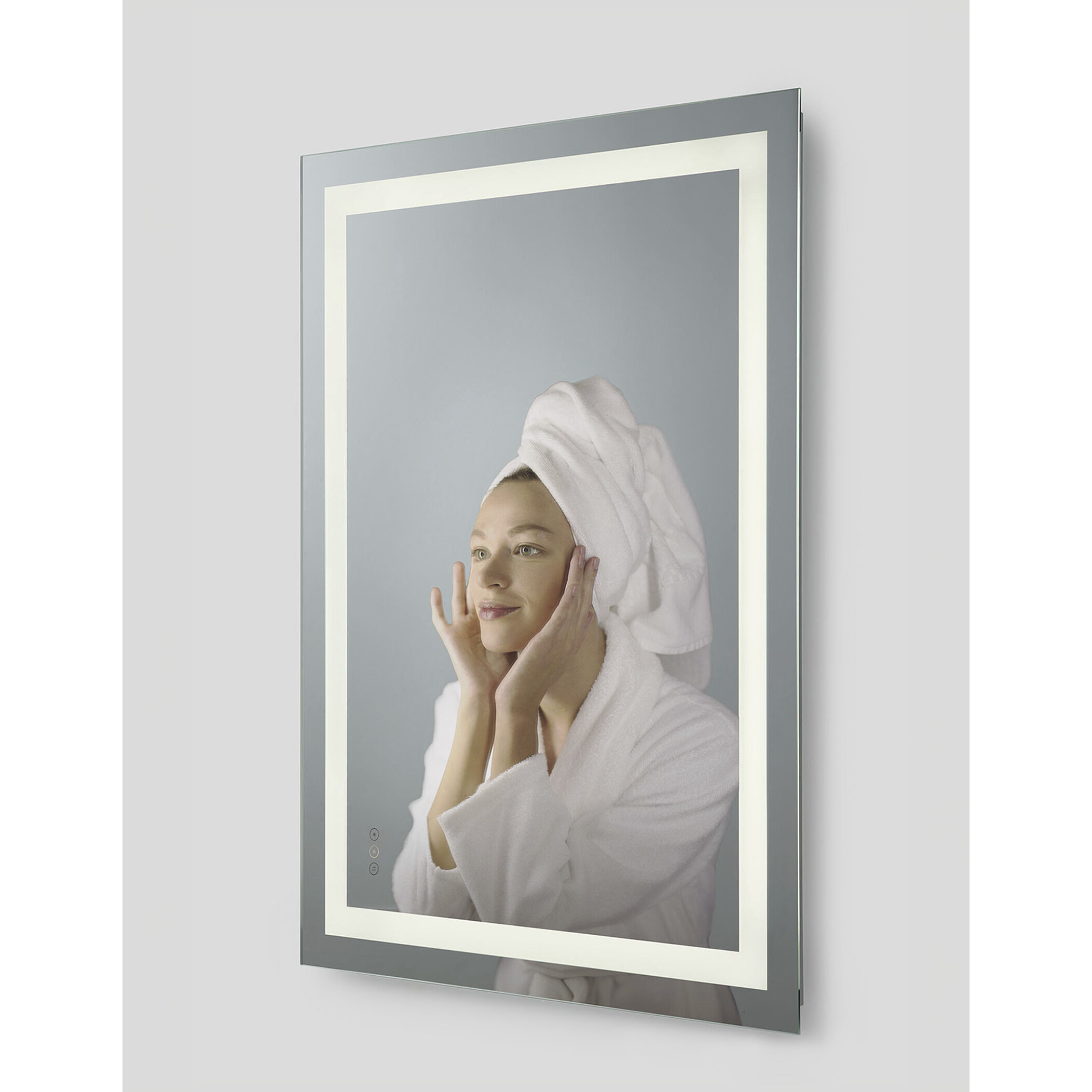 Mera 60 X 36 inch Might Bright White LED Wall Mirror
