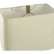 Darley 32 inch 100.00 watt Silver Painted and Brown Brushed and Beige Table Lamp Portable Light