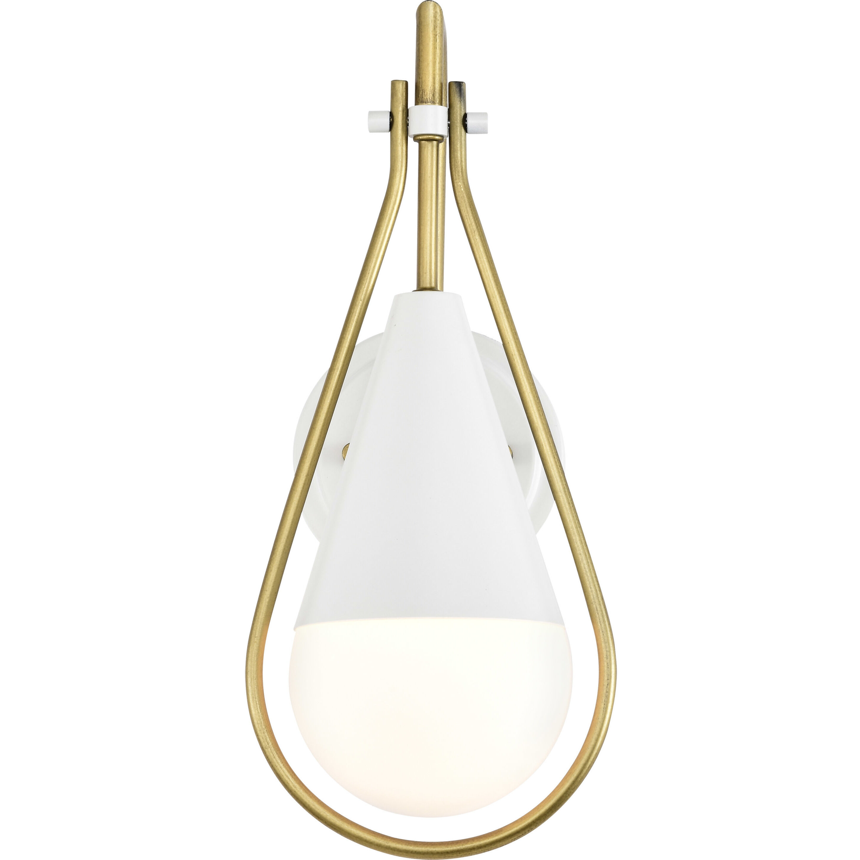 Admiral 1 Light 6.5 inch Matte White Wall Sconce Wall Light