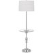 Sturgis 61 inch 150.00 watt Chrome Floor Lamp Portable Light