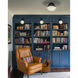Haddie LED 11 inch Black Foyer Light Ceiling Light, Flush Mount