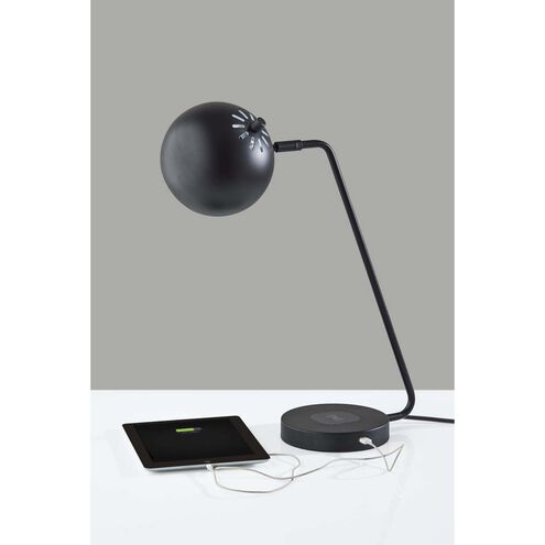 Emerson 18 inch 60.00 watt Black Desk Lamp Portable Light, AdessoCharge