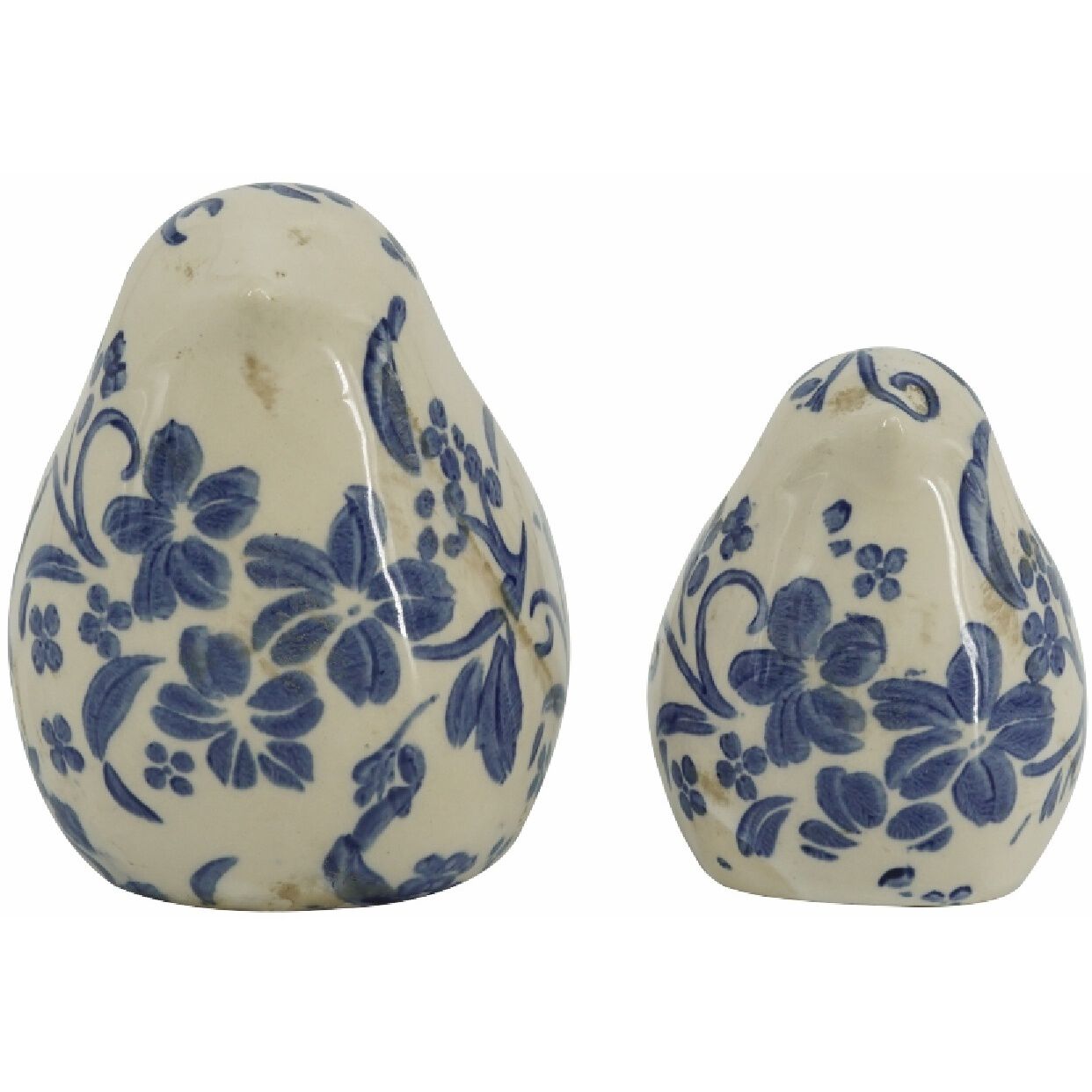 Anita Blue and White Statue