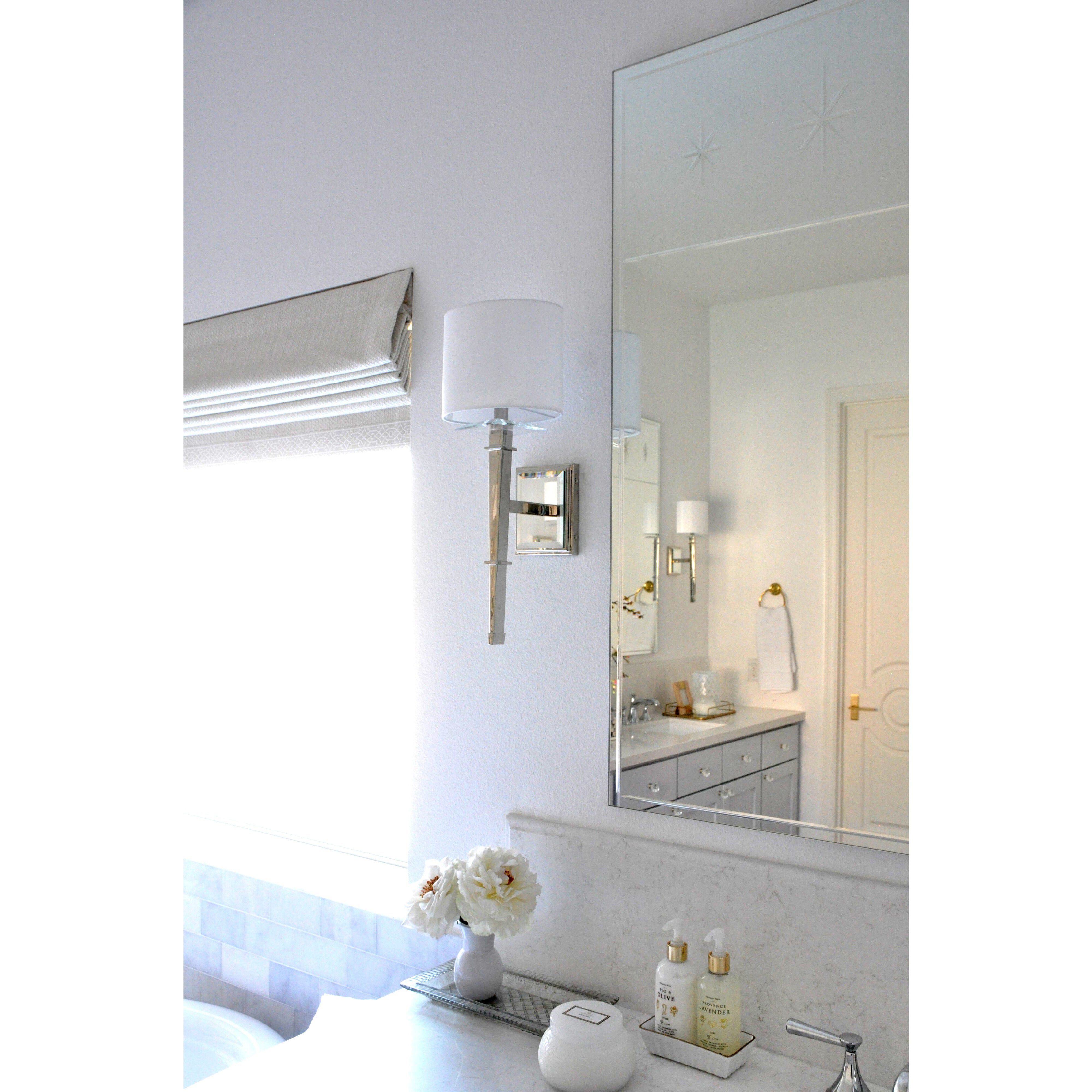 Clifton 1 Light 8 inch Polished Nickel Sconce Wall Light