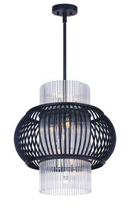 Aviary LED 21 inch Anthracite Single Pendant Ceiling Light
