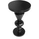 Fenring 25.5 X 15 inch Hand Rubbed Black Side Table