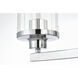 Saanvi 3 Light 18 inch Chrome Bath Sconce Wall Light