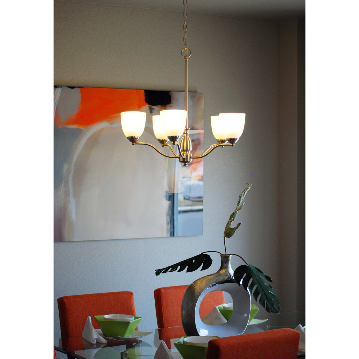 Stefan 9 Light 30 inch Satin Nickel Multi-Tier Chandelier Ceiling Light