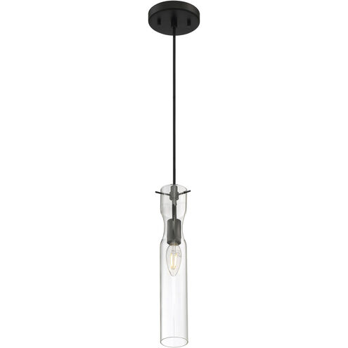 Spyglass 1 Light 5 inch Black Pendant Ceiling Light