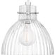 Vienna 1 Light 14 inch Polished Chrome Mini Pendant Ceiling Light, Small