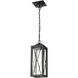 County Fair 1 Light 5.5 inch Black Outdoor Pendant