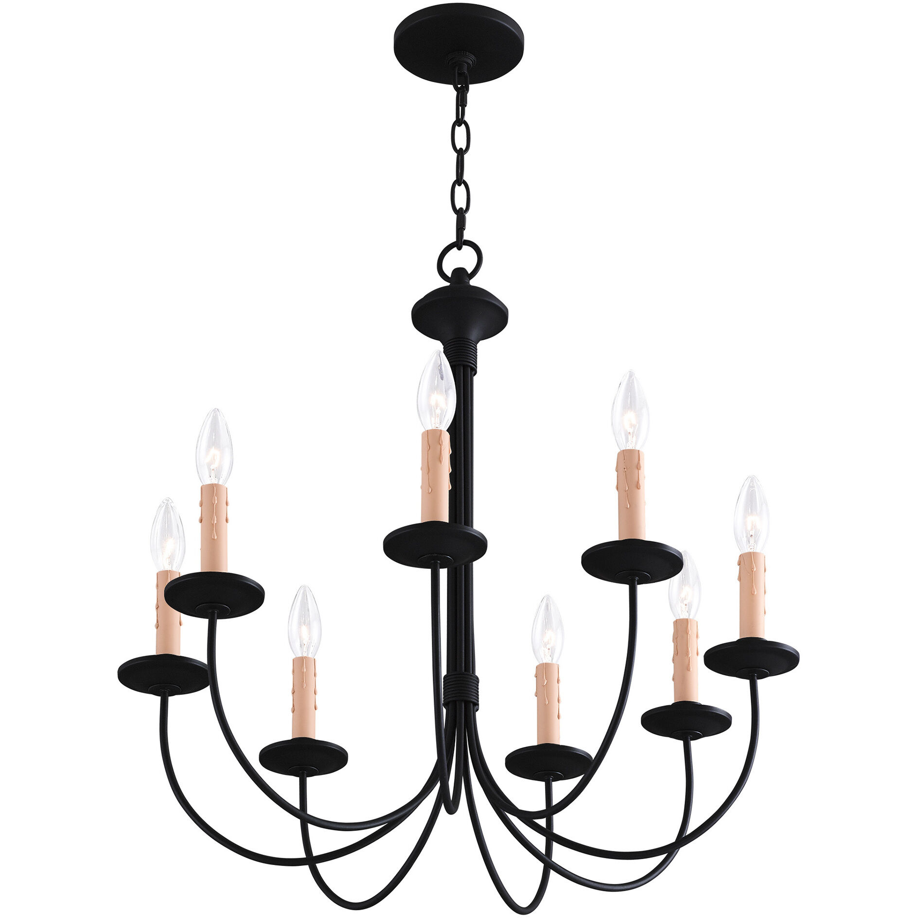 Lowes 2024 black chandelier