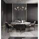 Canada 8 Light 43 inch Black/Brushed Brass Chandelier Ceiling Light