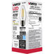 Lumos LED Medium B11 4.00 watt 3000K LED Filament 