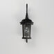 Dover DC 1 Light 19.5 inch Bronze Outdoor Wall Mount