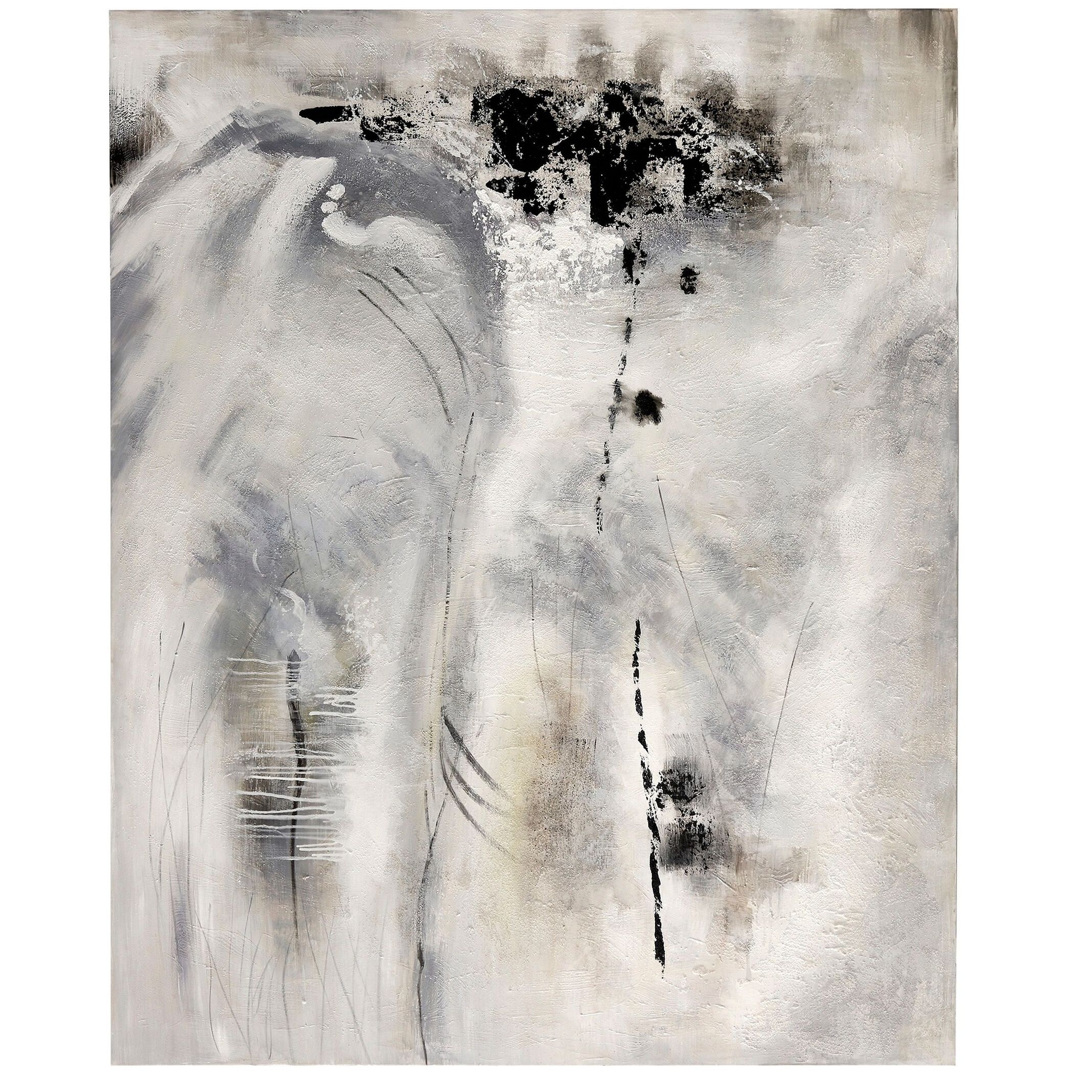 Swale Grey and White and Black and Brown Wall Art