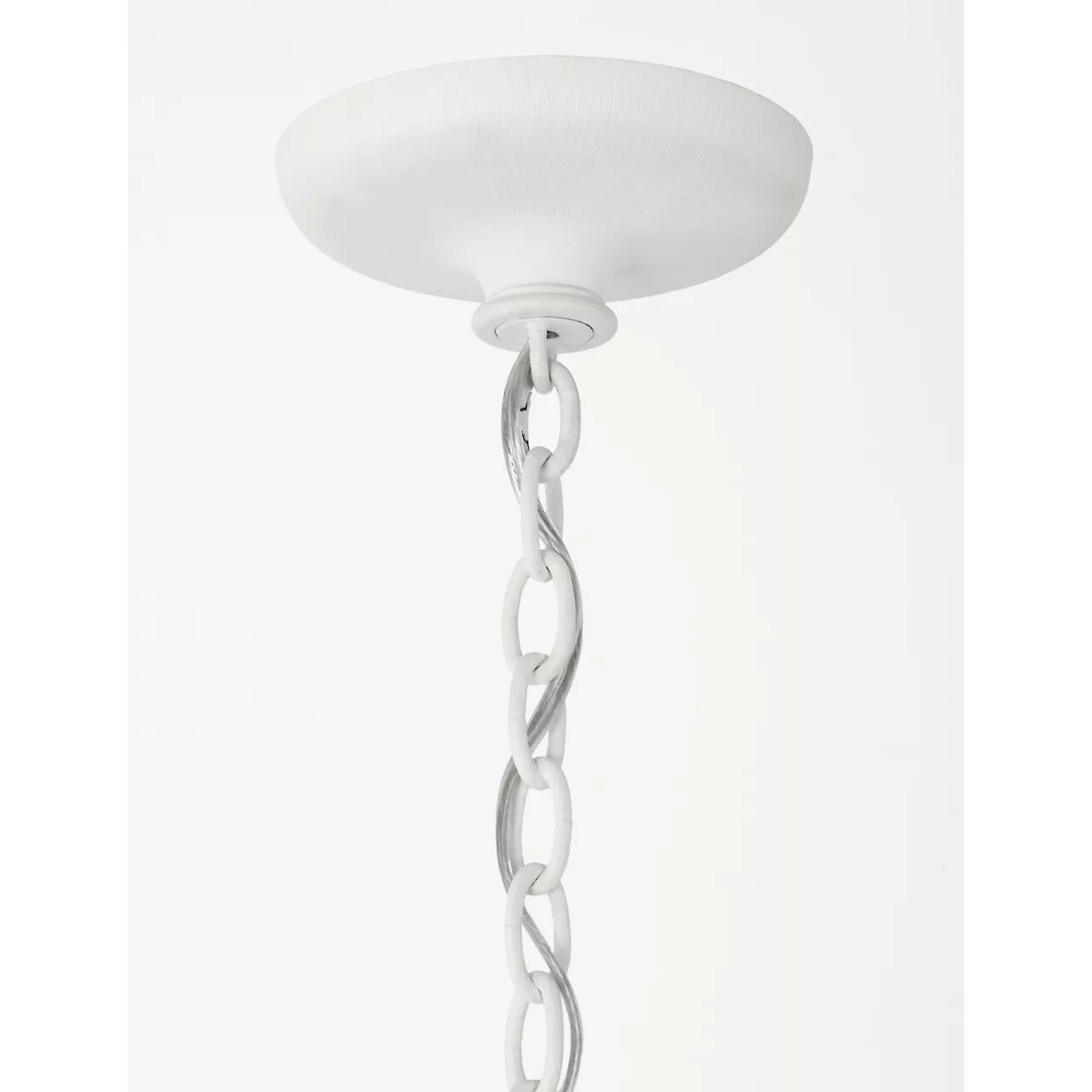Julie Neill Marini LED 32.75 inch Plaster White Chandelier Ceiling Light