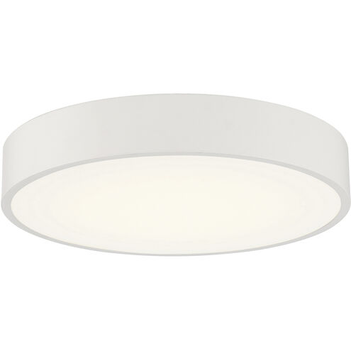Como LED 21.75 inch White Flush Mount Ceiling Light