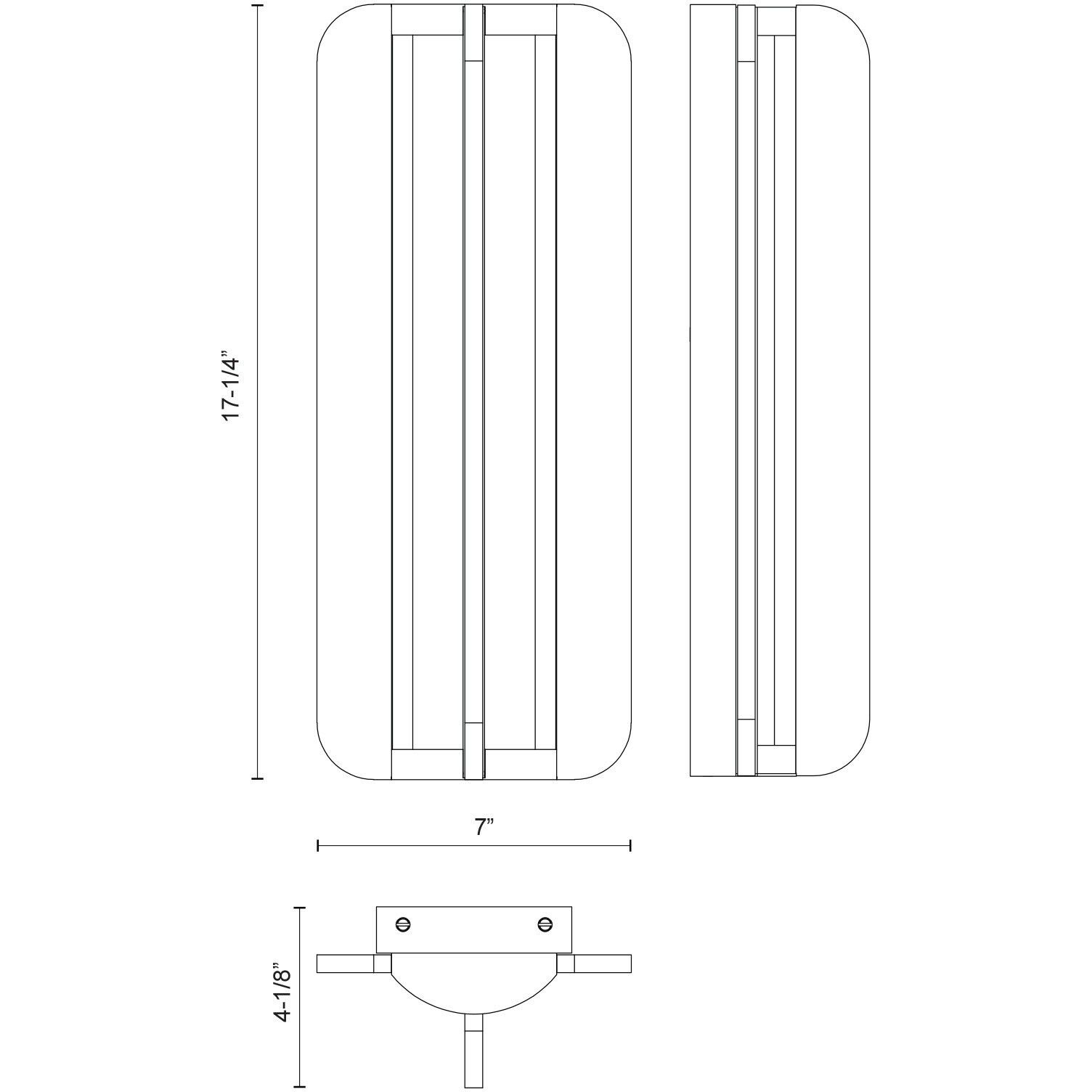 Anders Wall/Vanity Light Wall Light in Vintage Brass