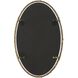 Twisted Branch 34 X 22 inch Antiqued Gold Mirror