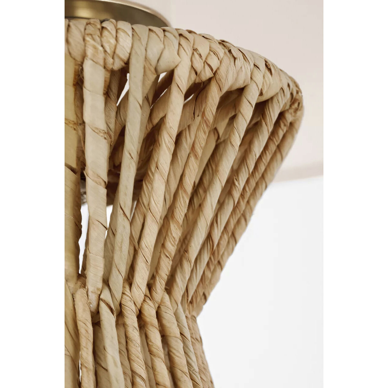 Chapman & Myers Antigua 14.75 inch 1.7 watt Natural Abaca Cordless Accent Lamp Portable Light