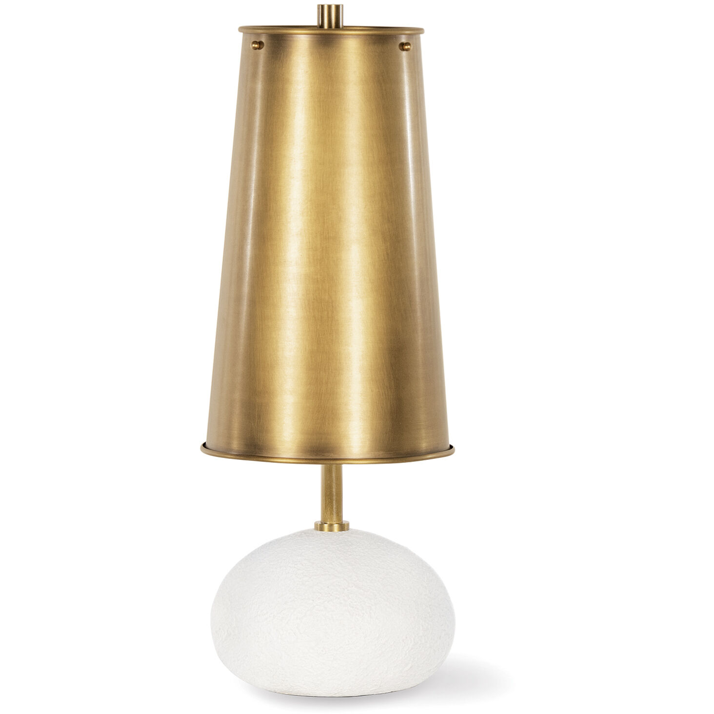 Hattie 19.5 inch 40.00 watt Natural Brass Mini Lamp Portable Light