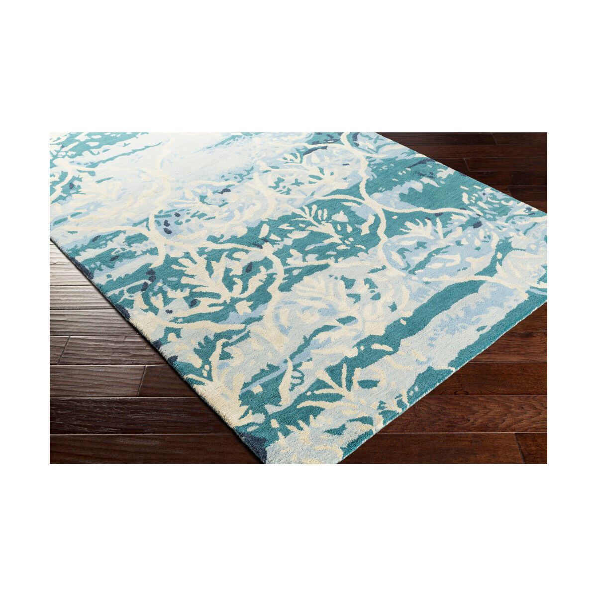 Pacific 96 X 60 inch Light Gray Indoor Area Rug, Rectangle