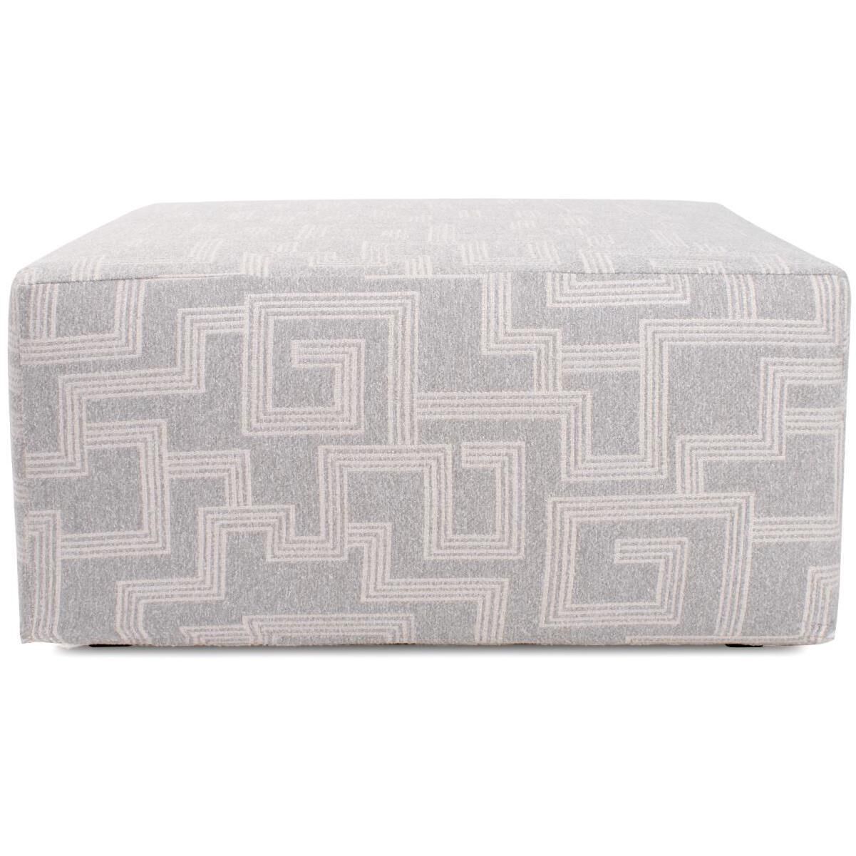 Syros Universal 18 inch Fog Outdoor Ottoman