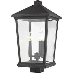 Beacon 3 Light 12.00 inch Post Light & Accessory