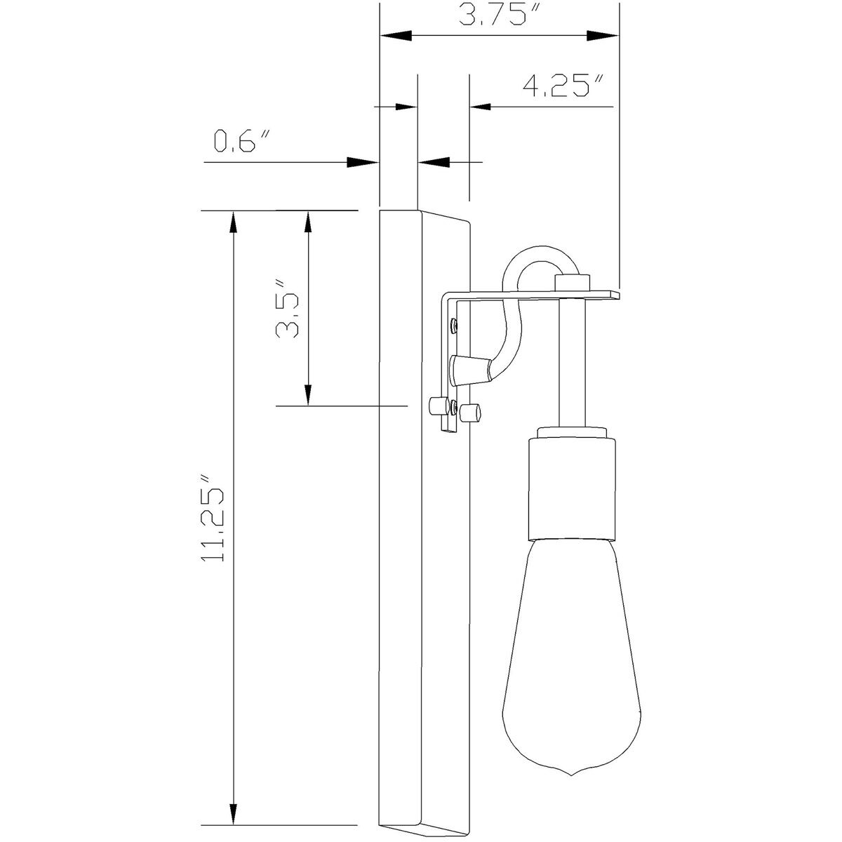 Fergie 1 Light 5 inch Soft Gold ADA Wall Sconce Wall Light