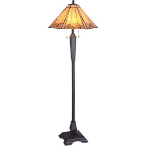 Willow 15 inch 100.00 watt Bronze Floor Lamp Portable Light