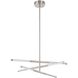 Overture LED 24 inch Polished Nickel Chandelier Ceiling Light