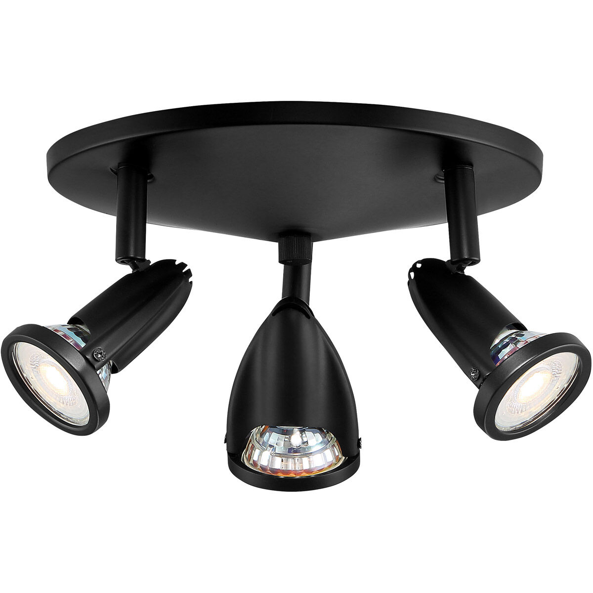Cobra LED 10 inch Black Flush Mount Ceiling Light