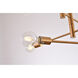 Canada 8 Light 32 inch Brass Chandelier Ceiling Light