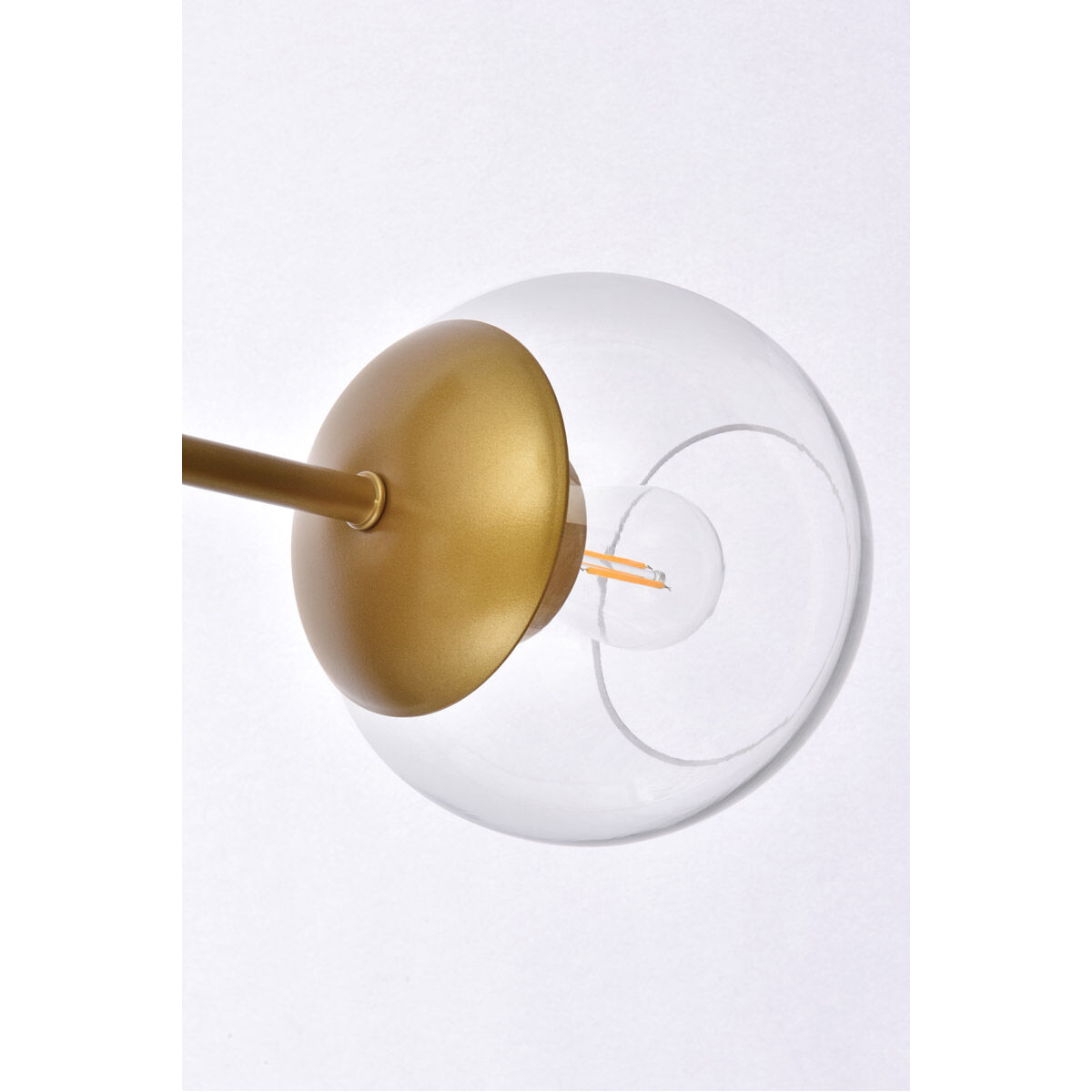 Axl 6 Light 24 inch Brass Pendant Ceiling Light