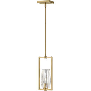 Ana LED 7 inch Heritage Brass Indoor Pendant Ceiling Light