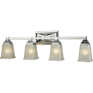 Sinclair 4 Light 30 inch Polished Chrome Vanity Light Wall Light