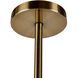Cabrera 1 Light 30 inch Natural Pendant Ceiling Light
