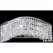 Fashionable Broadway 6 Light 20 inch Silver Vanity Bar Wall Light