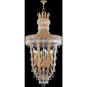 Mariner Luxury LED 27.56 inch Antique Gold Plated Pendant Ceiling Light