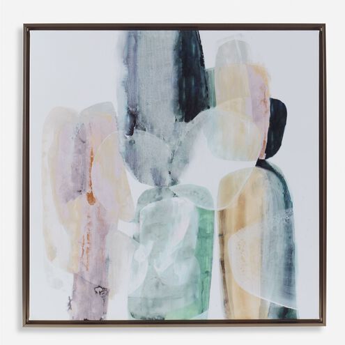 Mood Elevator 37.5 X 37.5 inch Abstract Canvas